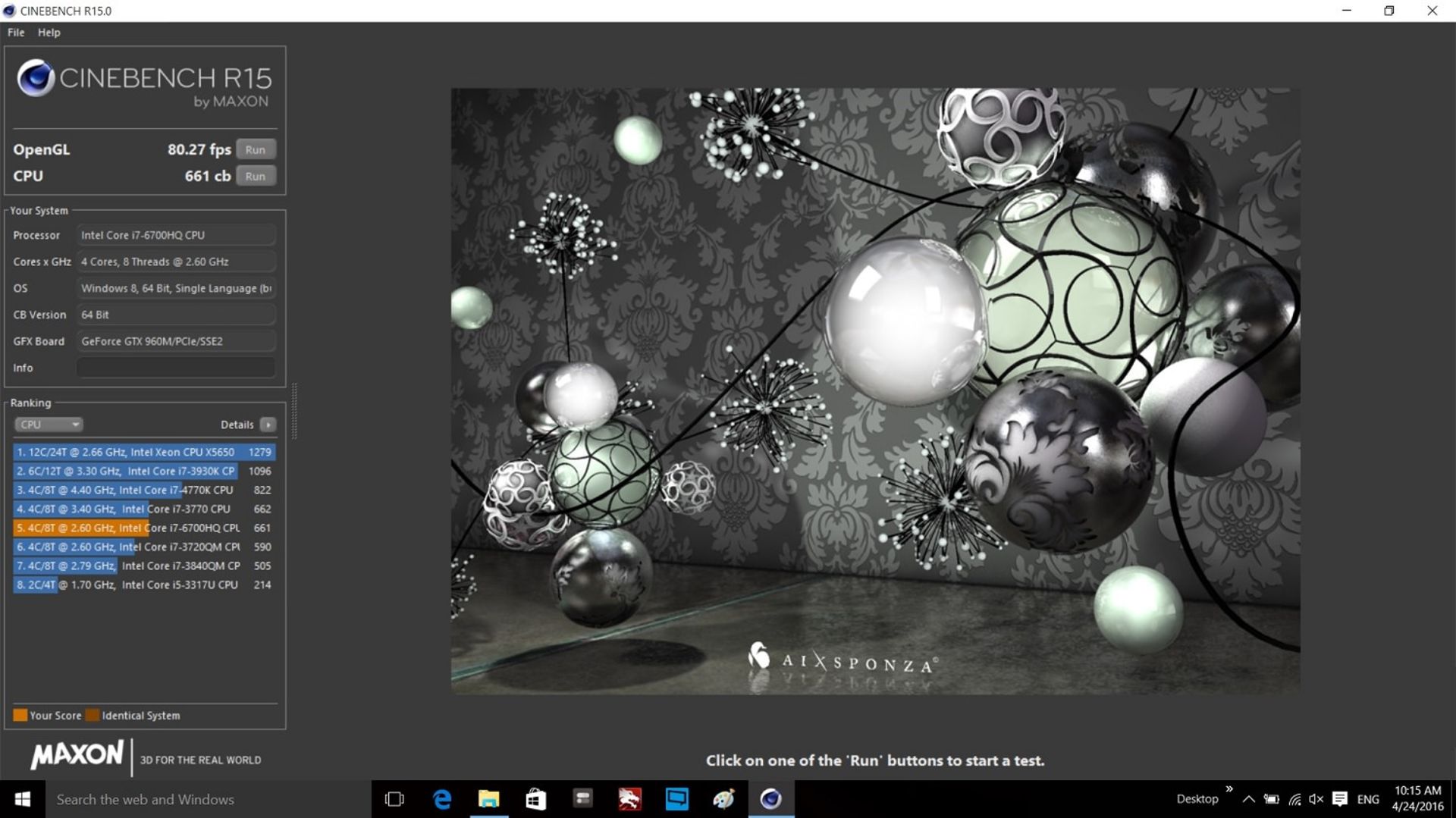 Cinebench 1 1500 ZoomG