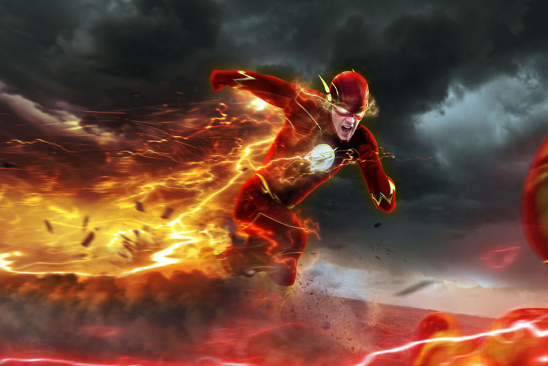 the flash