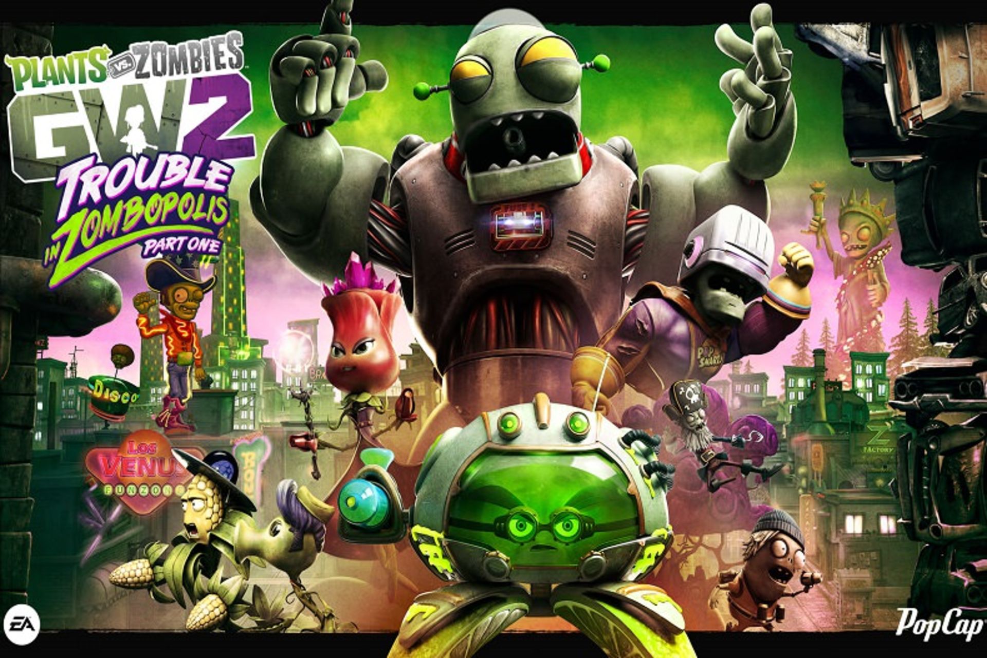 بسته الحاقی رایگان Garden Warfare 2