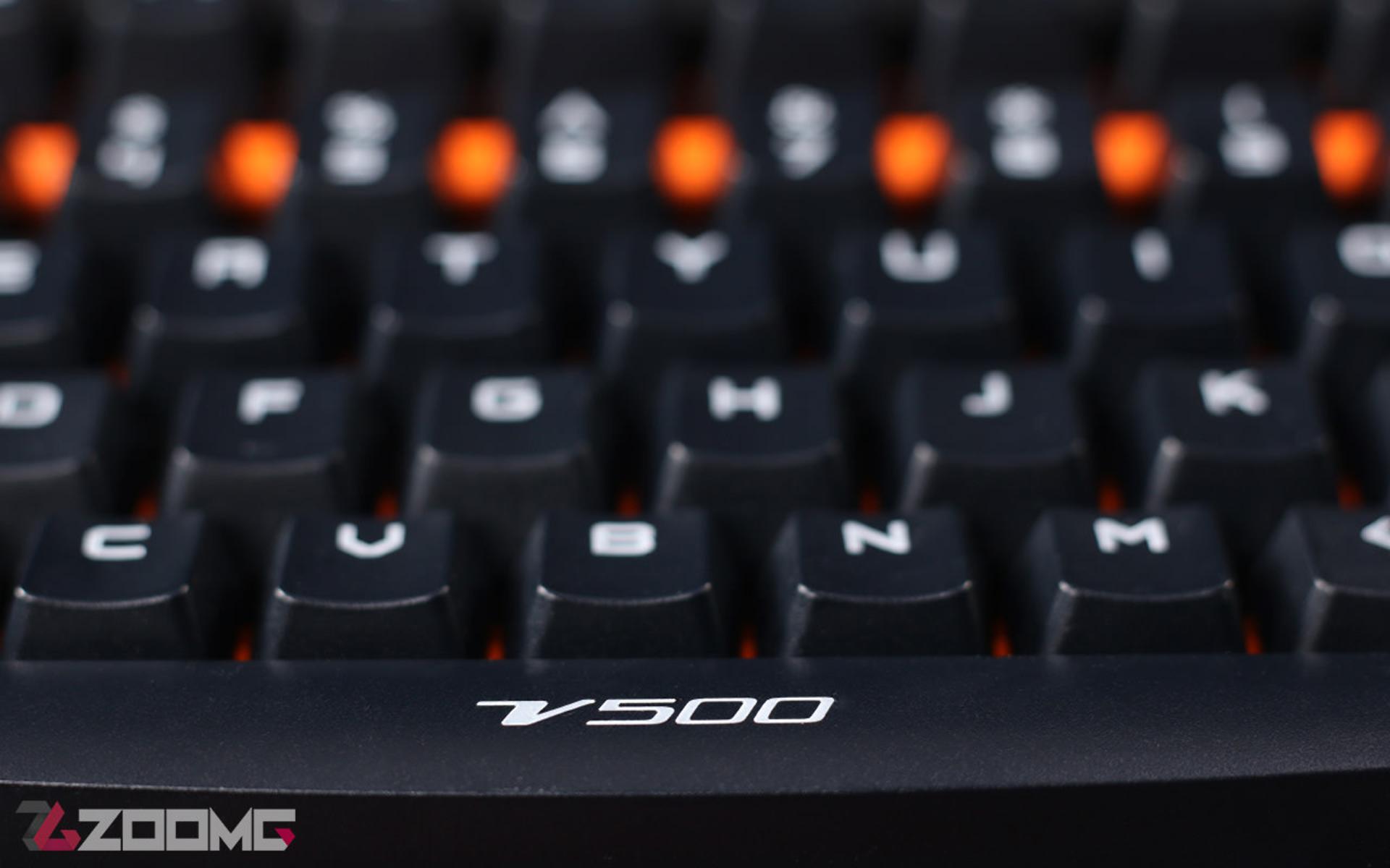 بررسی صفحه کلید Rapoo V500