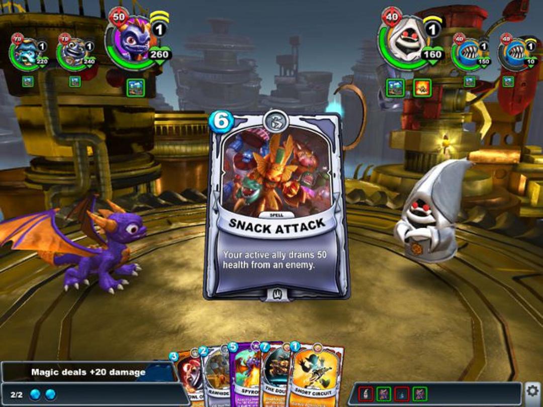 بازی موبایل Skylanders Battlecast