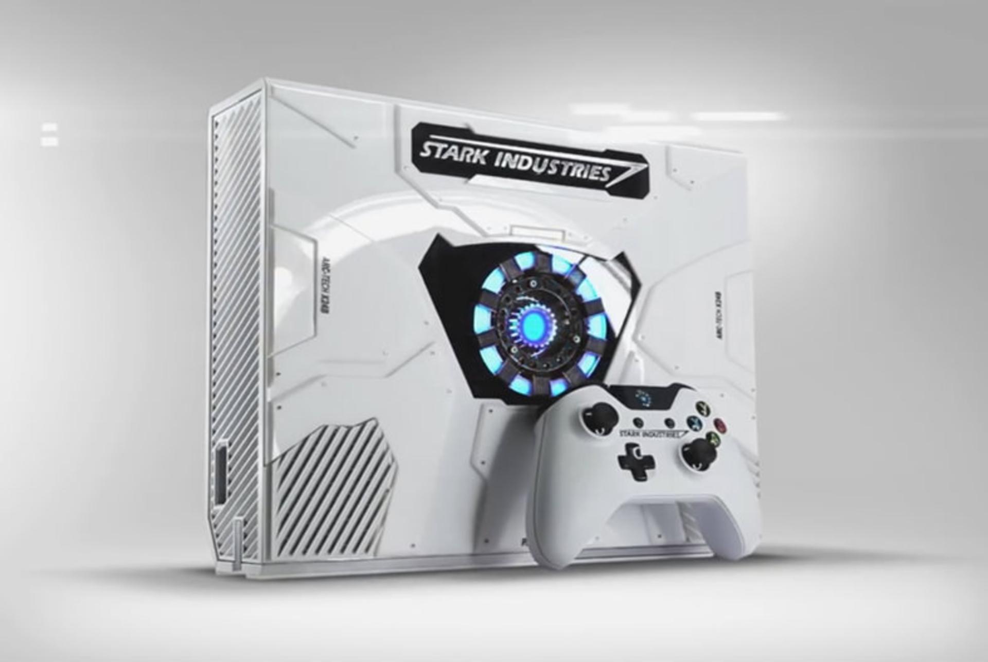 Special edition Iron Man Xbox One console