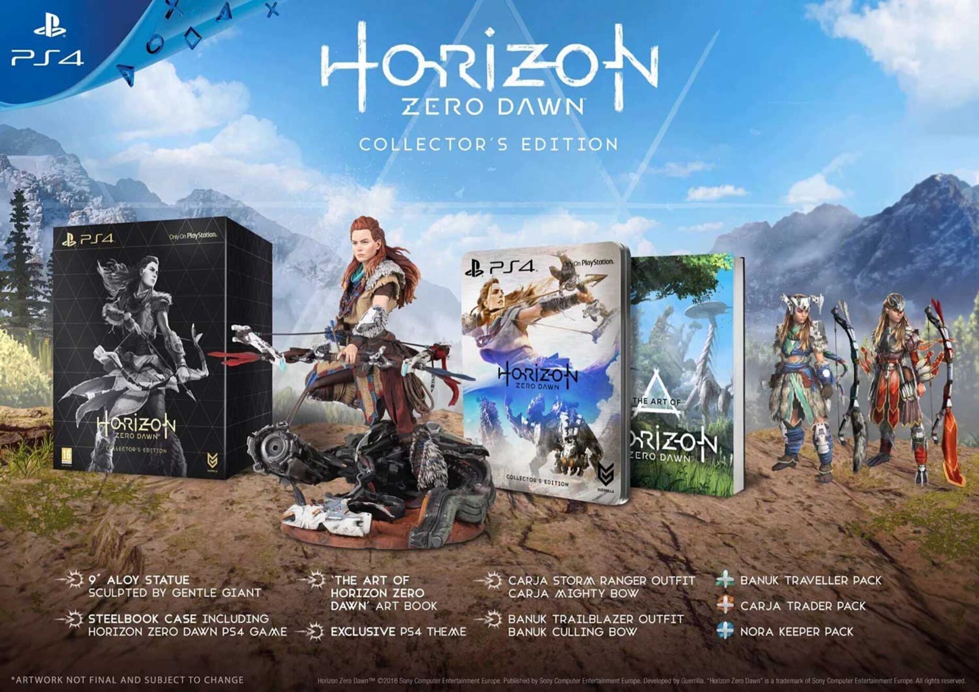 horizon zero dawn collectors edition قیمت