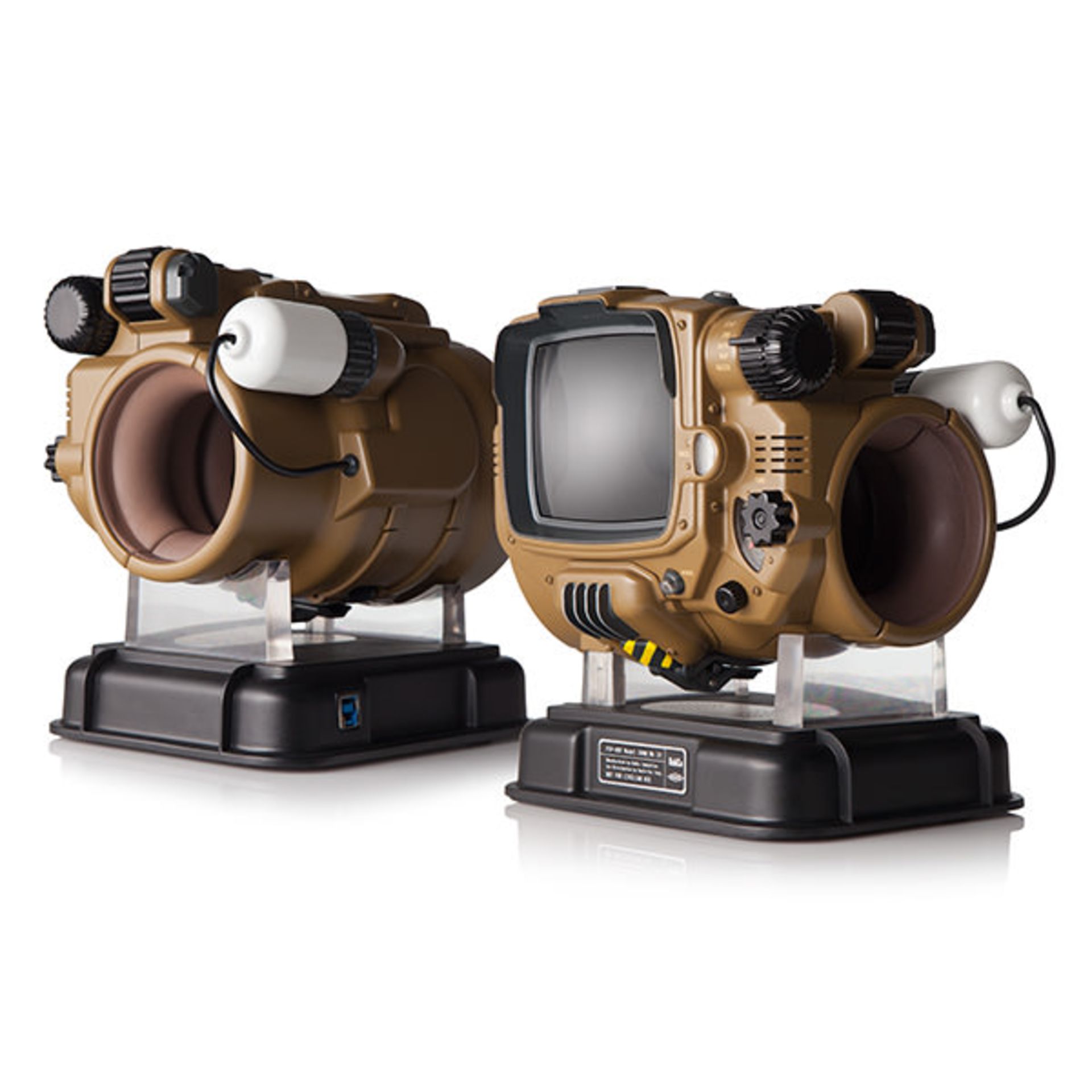 pip-boy deluxe bluetooth edition thinkgeek