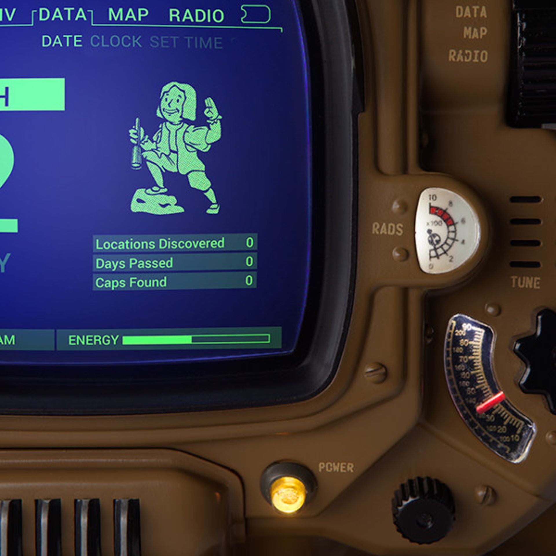 pip-boy deluxe bluetooth edition