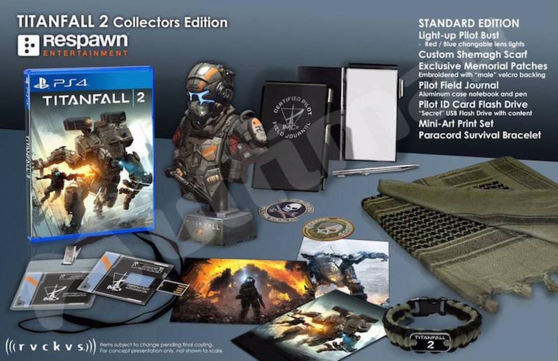 Titanfall 2 standard collectors edition