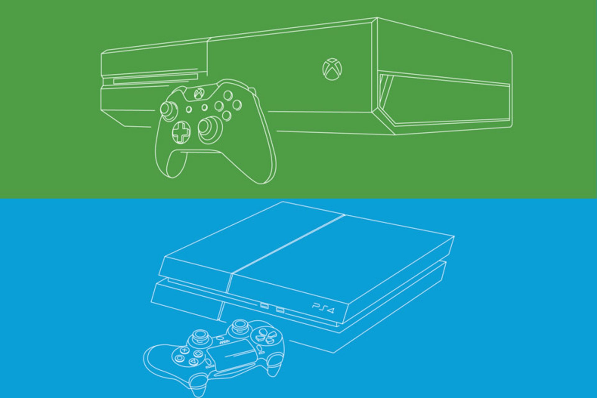Xbox One Playstation 4
