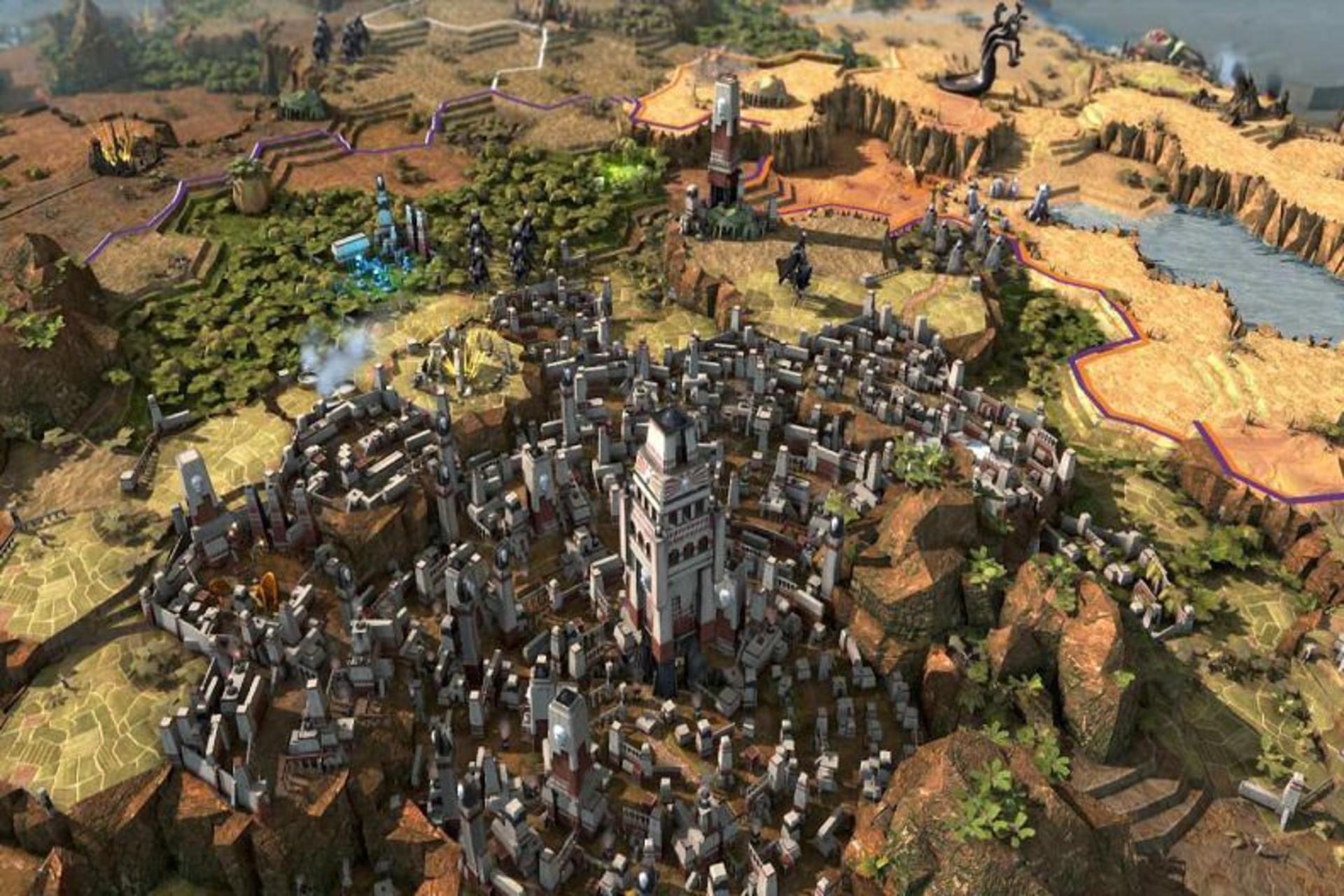 نمایی از بازی Endless Legend