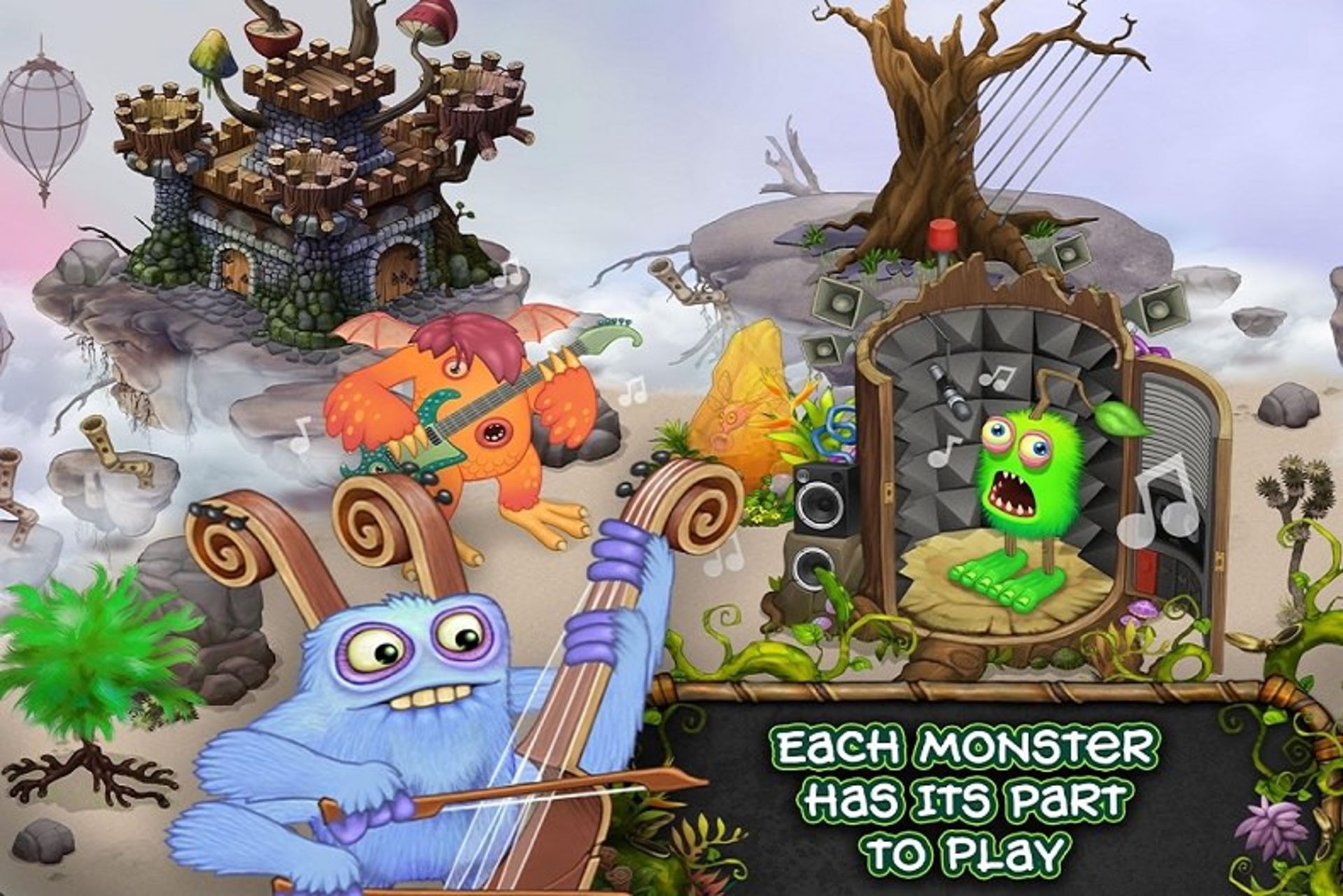 بازی موبایل My Singing Monsters