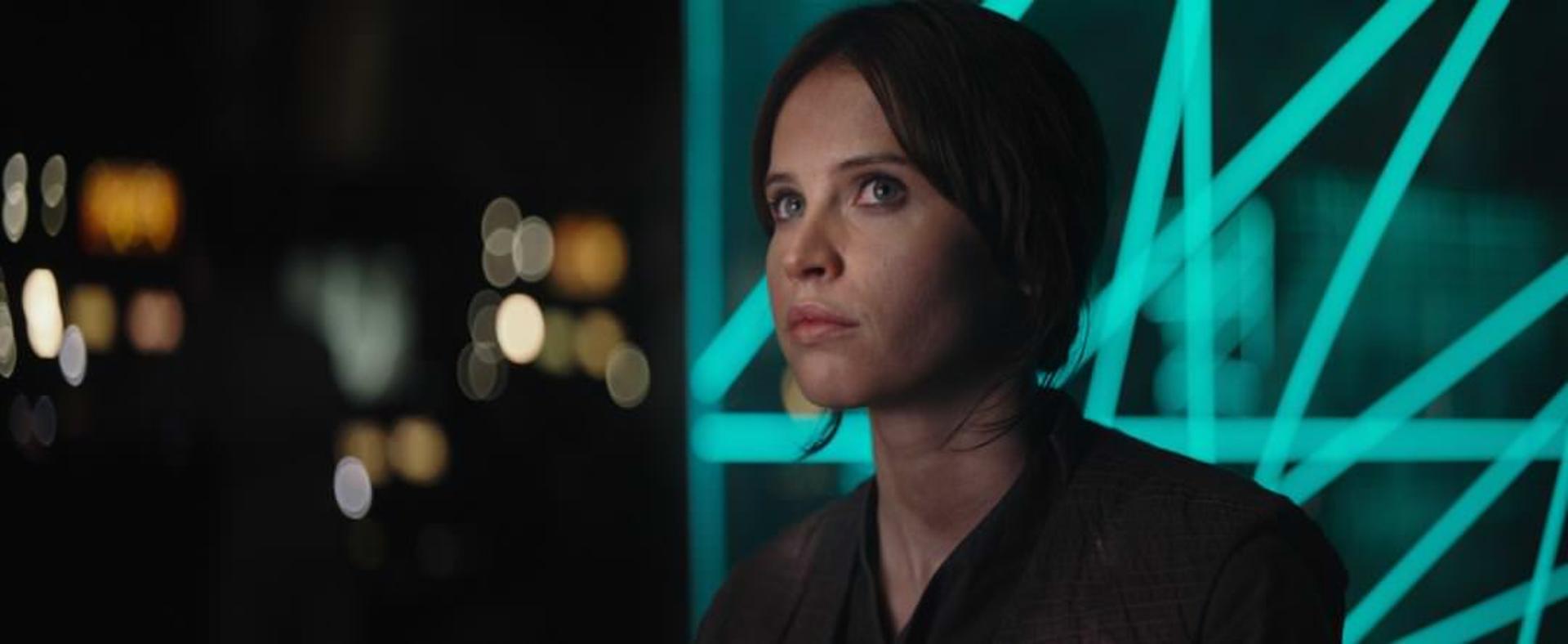 Felicity Jones in Rogue One: A Star Wars Story