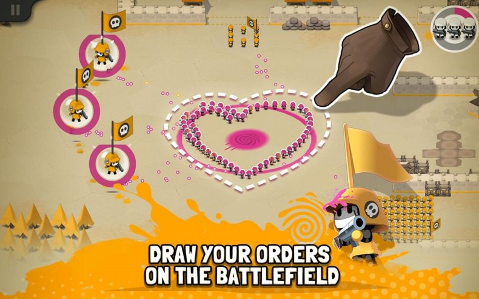 معرفی بازی موبایل Tactile Wars