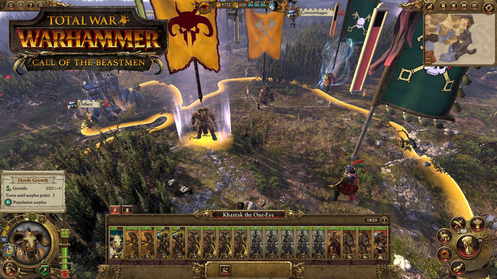 بسته ی الحاقی Total War: Warhammer - Call of the Beastmen
