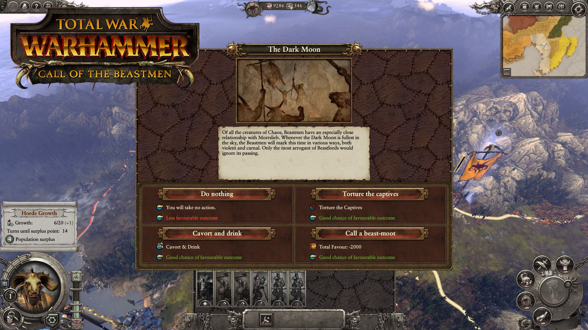 بسته ی الحاقی Total War: Warhammer - Call of the Beastmen