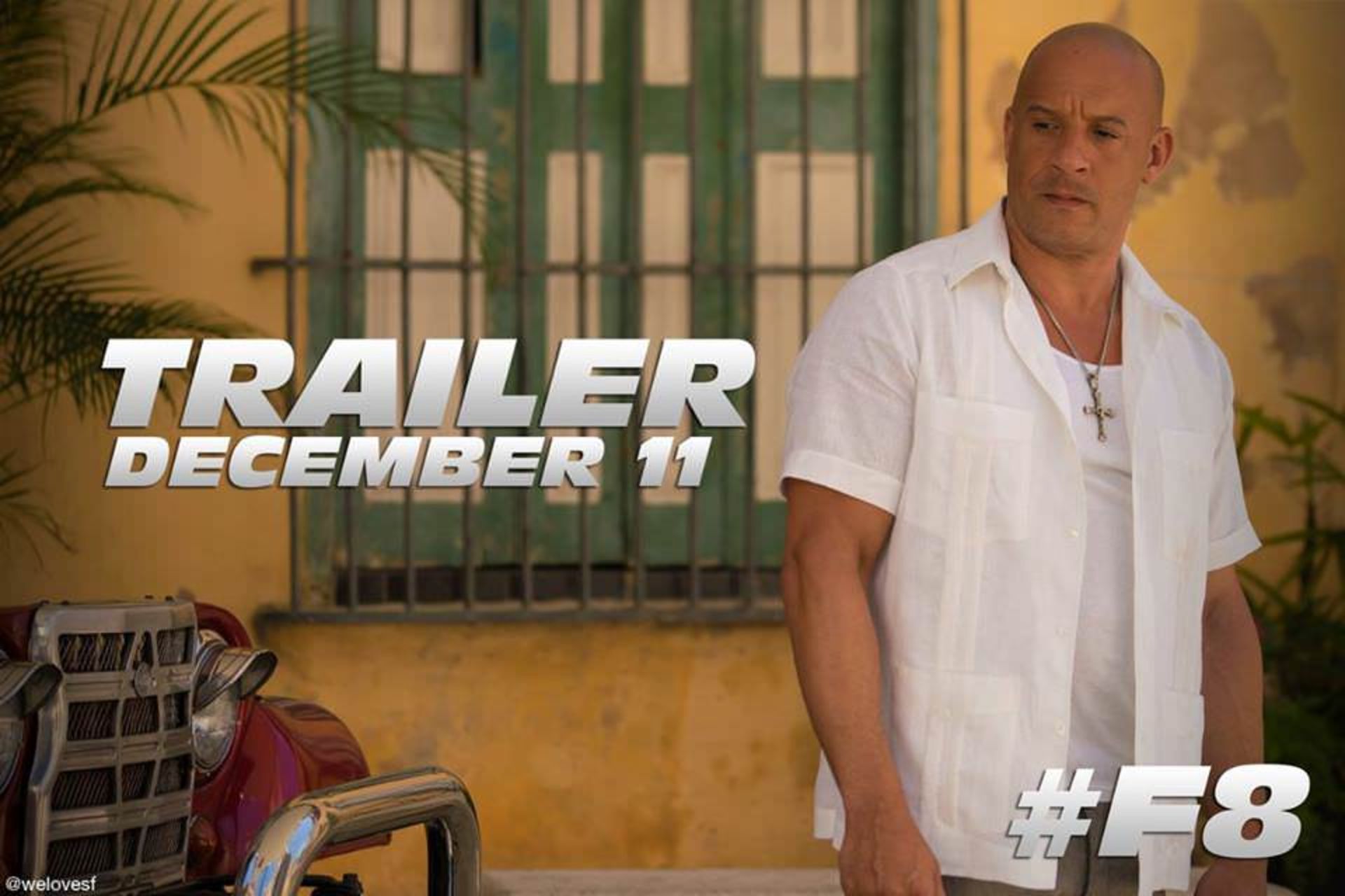 Vin Diesel in Fast 8