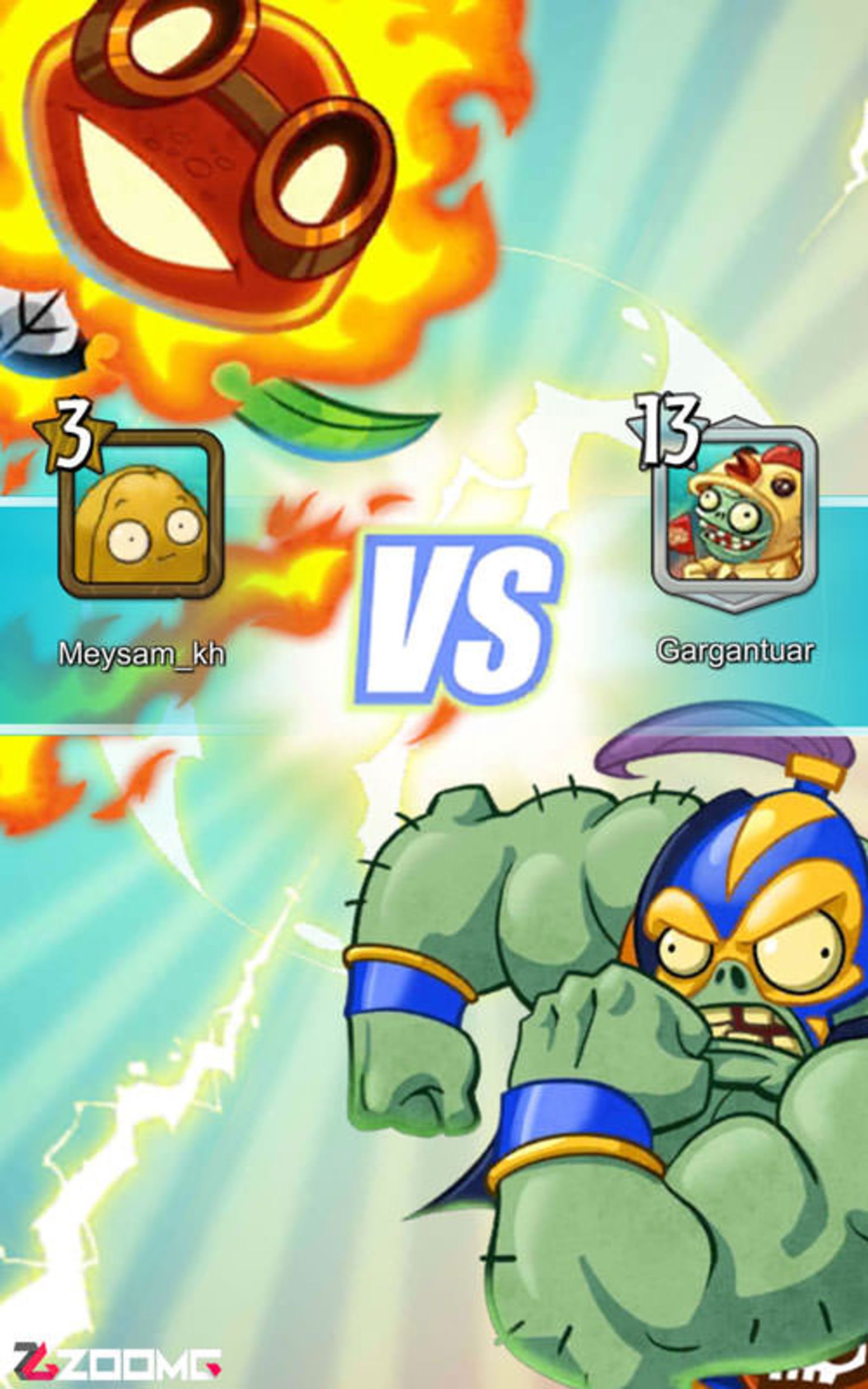 Plants vs Zombies Heroes Zoomg