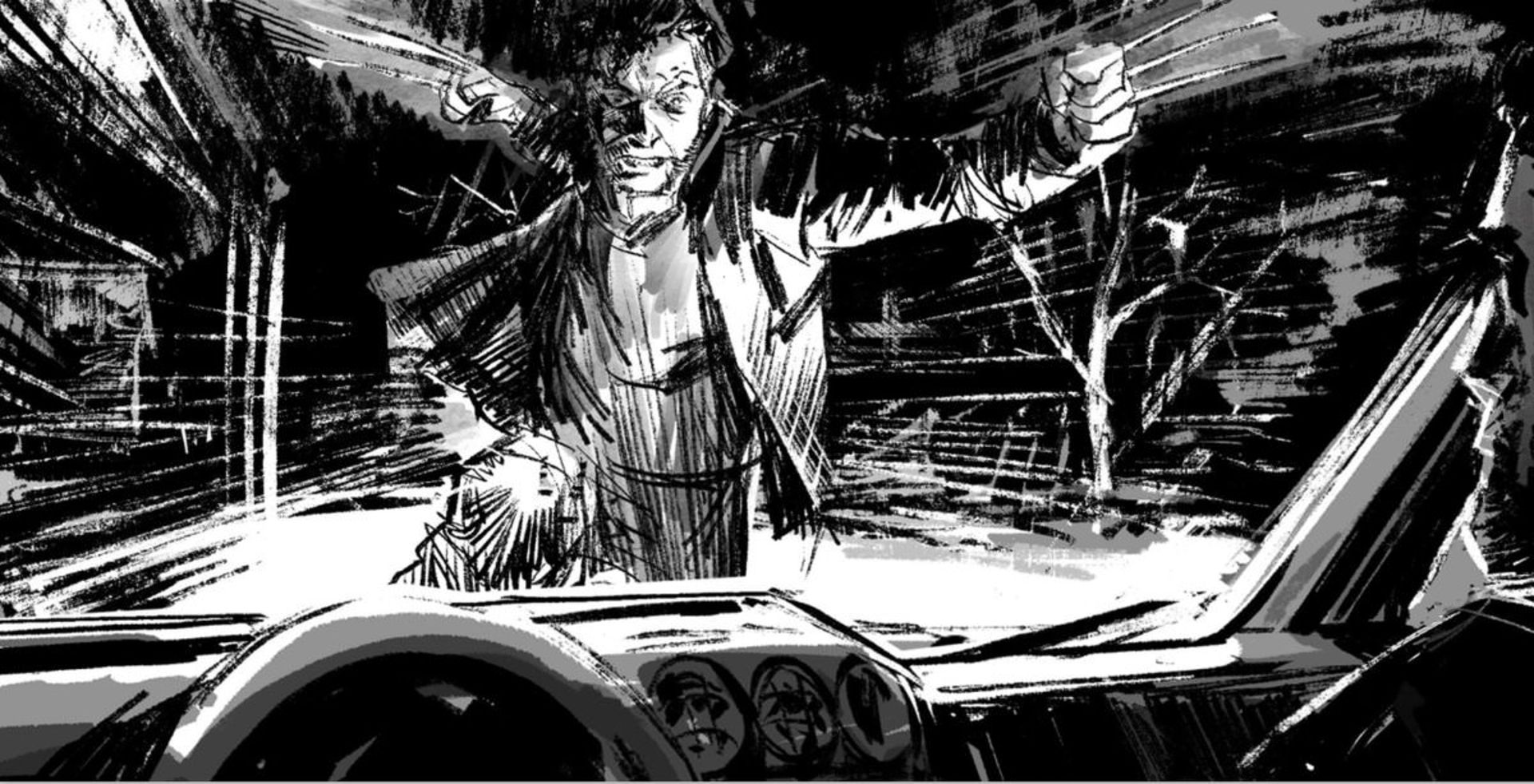 logan action-packed storyboard photos