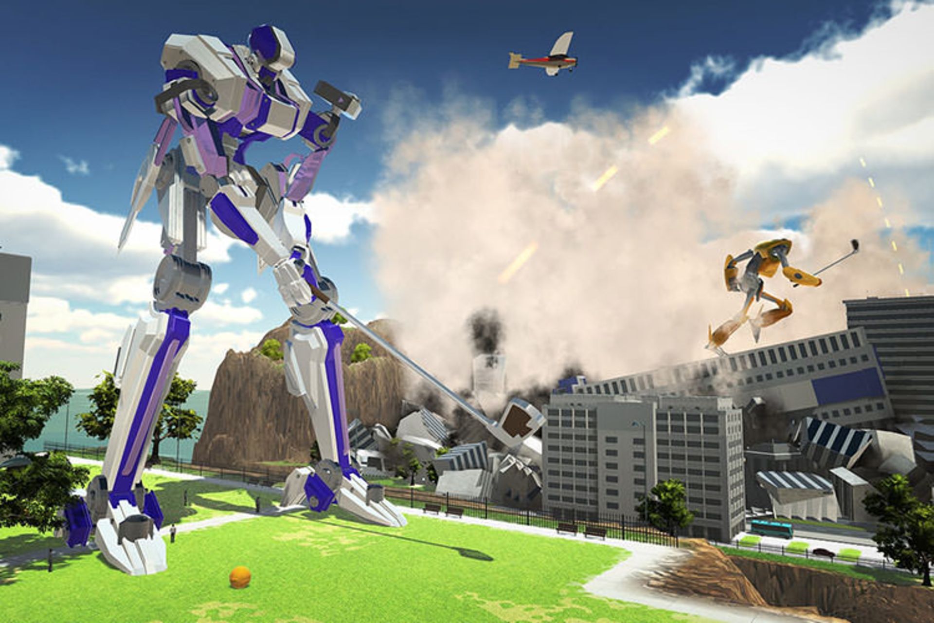 100ft Robot Golf