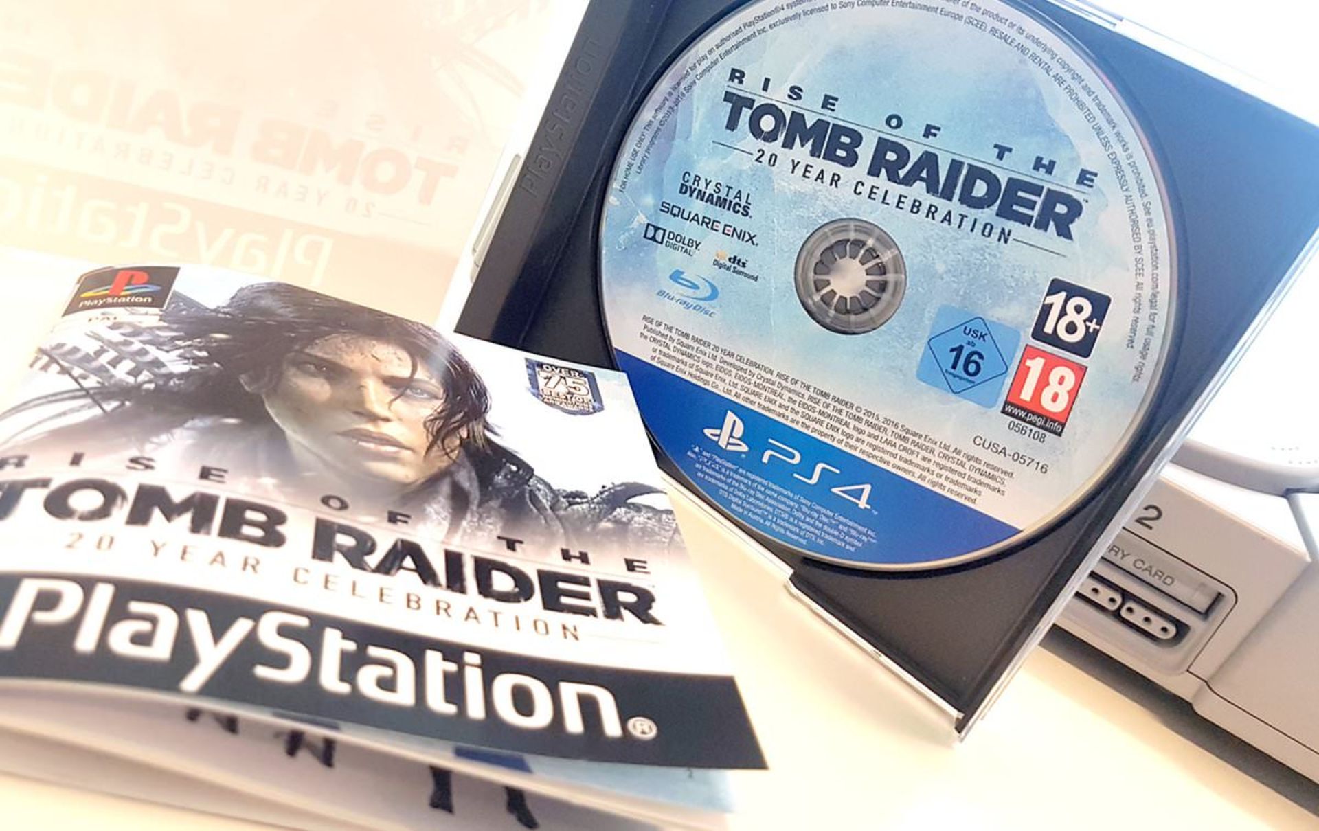 Rise of the Tomb Raider PSone Case