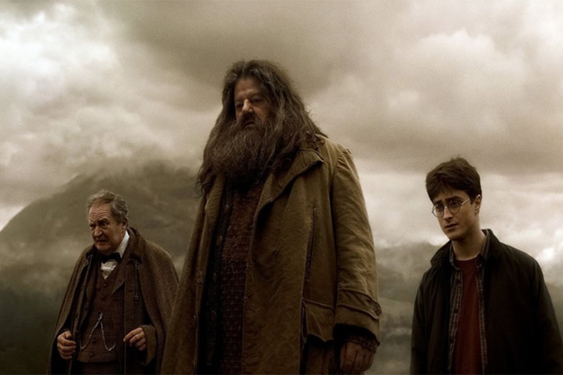 Rubeus Hagrid in Harry Potter movies