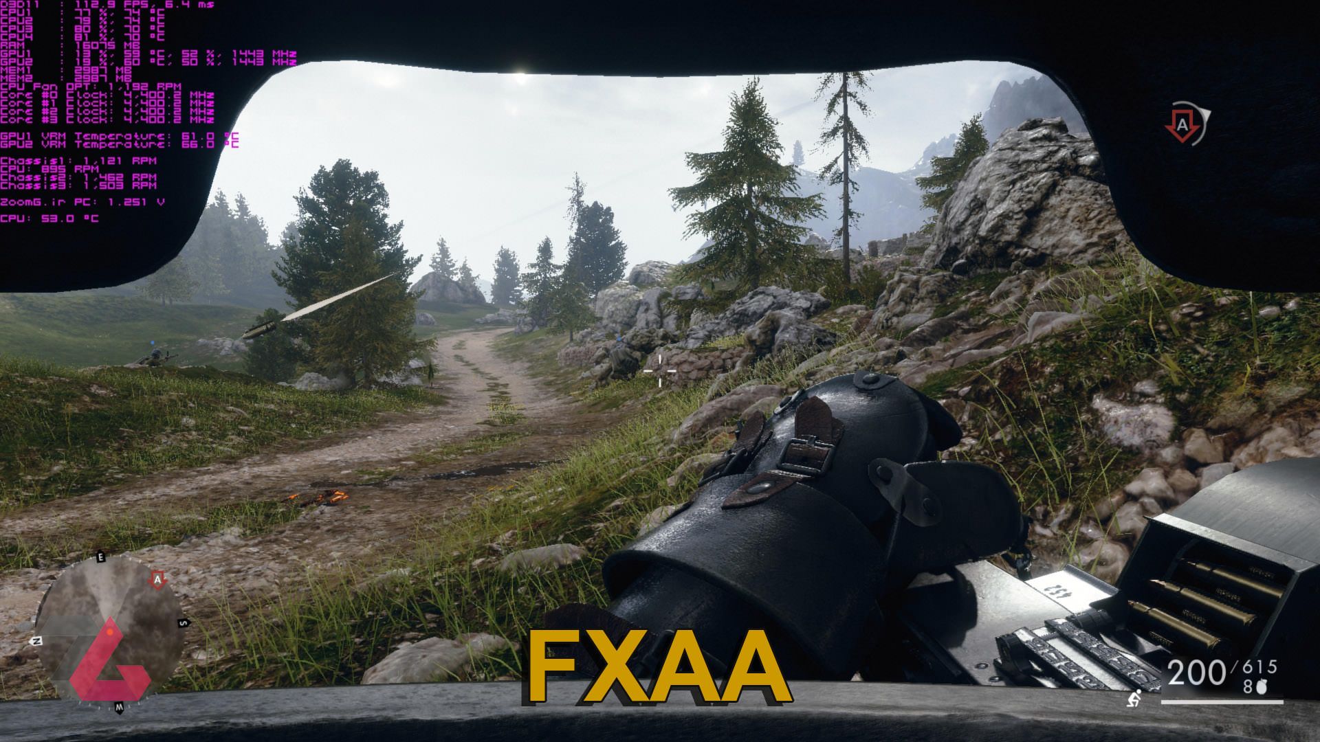 Battlefield 1 FXAA