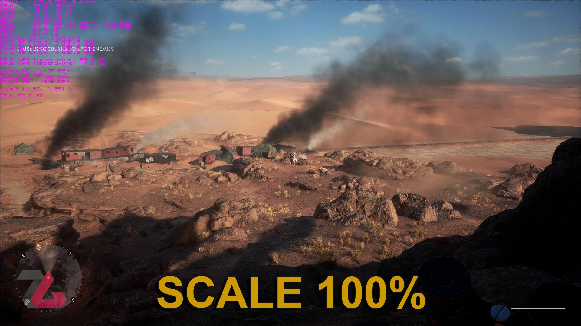 BF1 Resolution Scale 100%