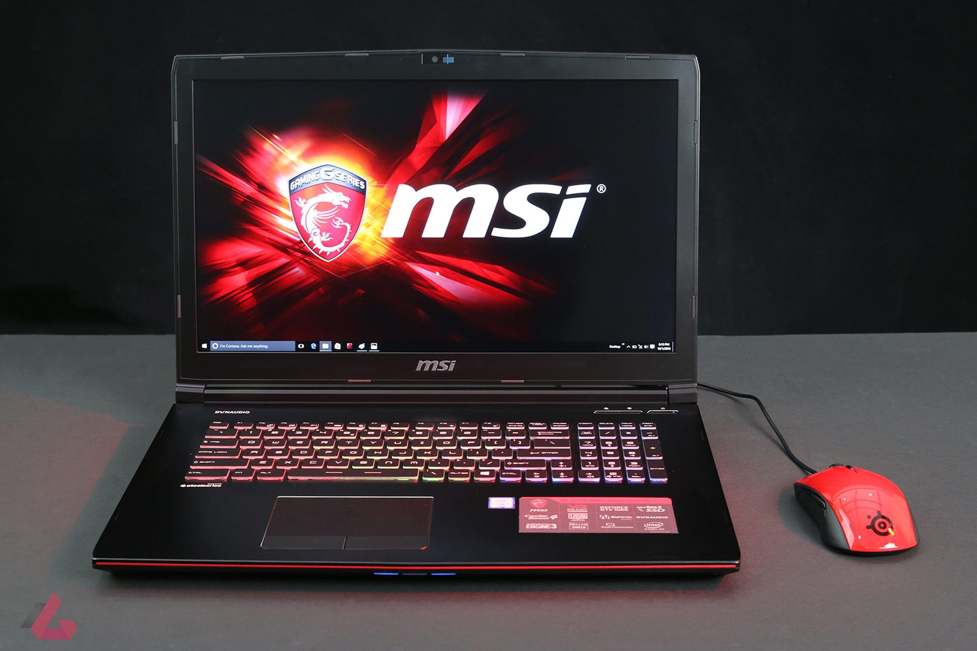 MSI GE72VR 6RF  بدنه