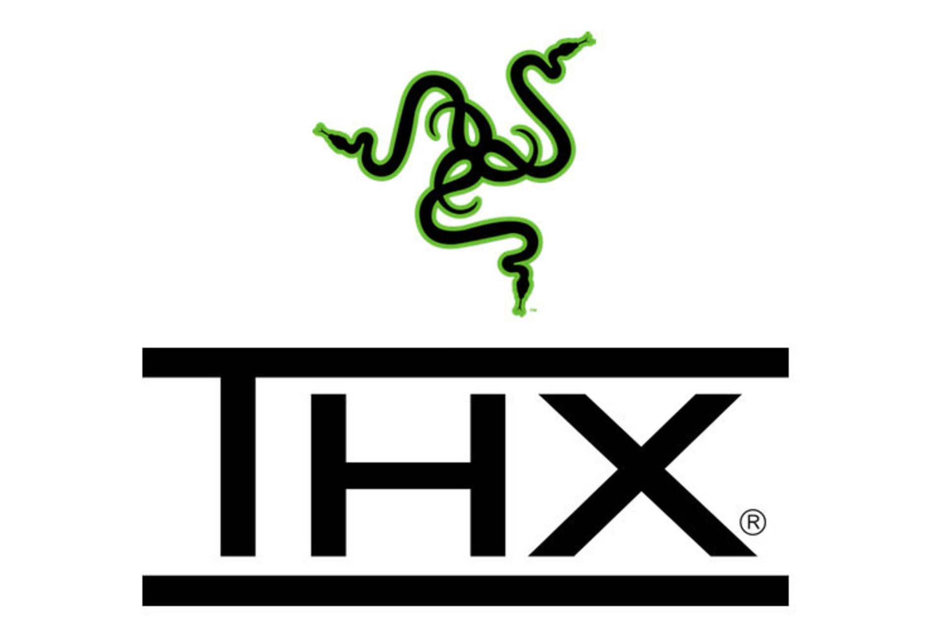 لوگوی ریزر (Razer) و THX