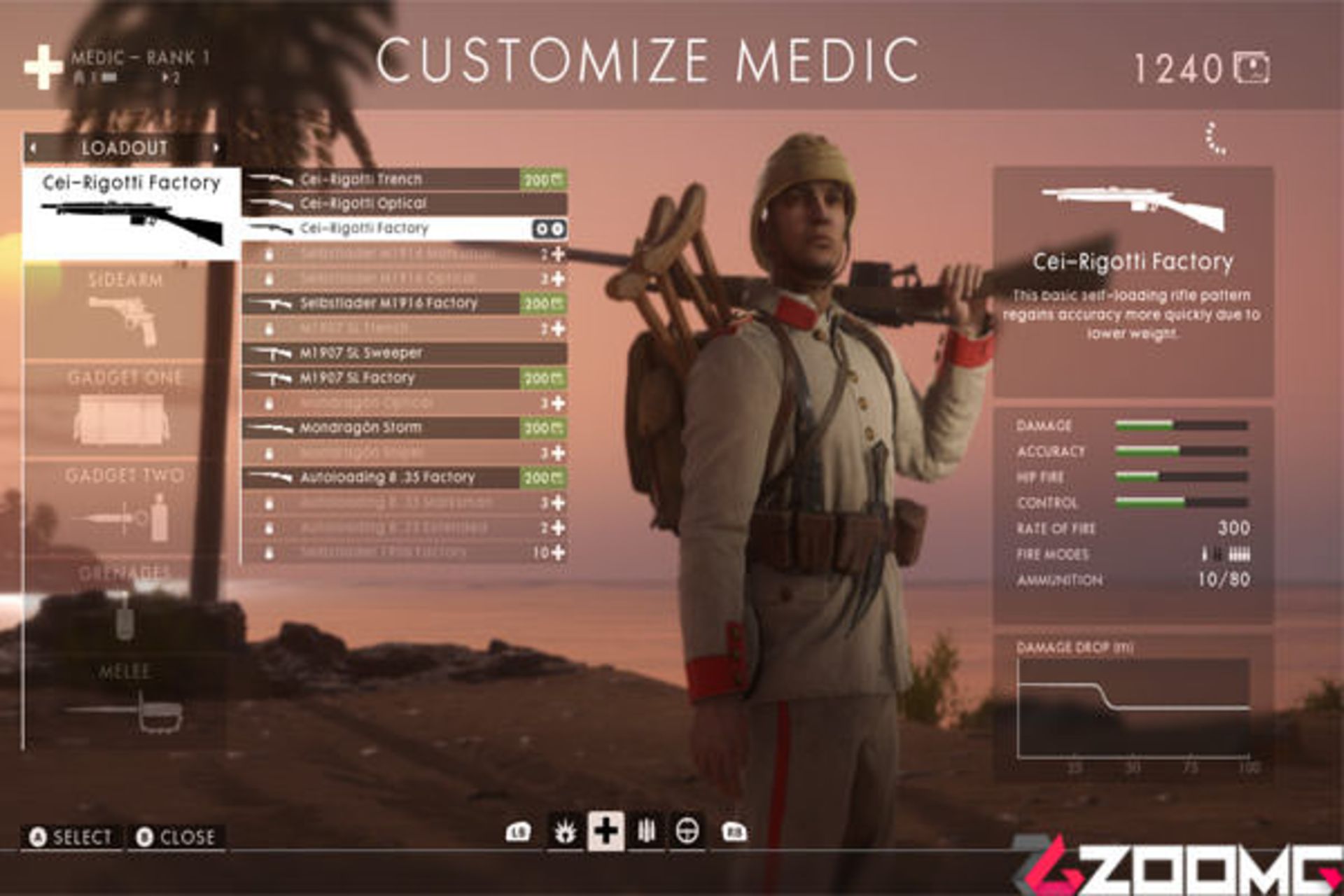 Battlefield 1 Class