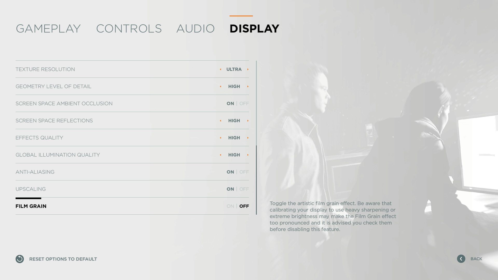 تنظیمات گرافیکی بازی Quantum Break DX11/DX12