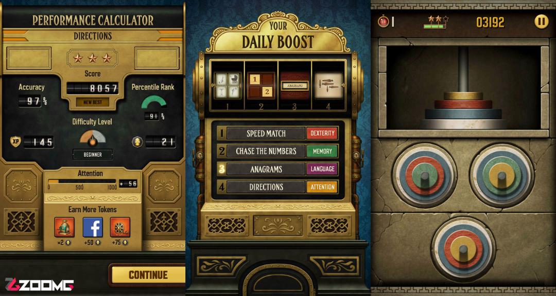 A Clockwork brain training  ZoomG