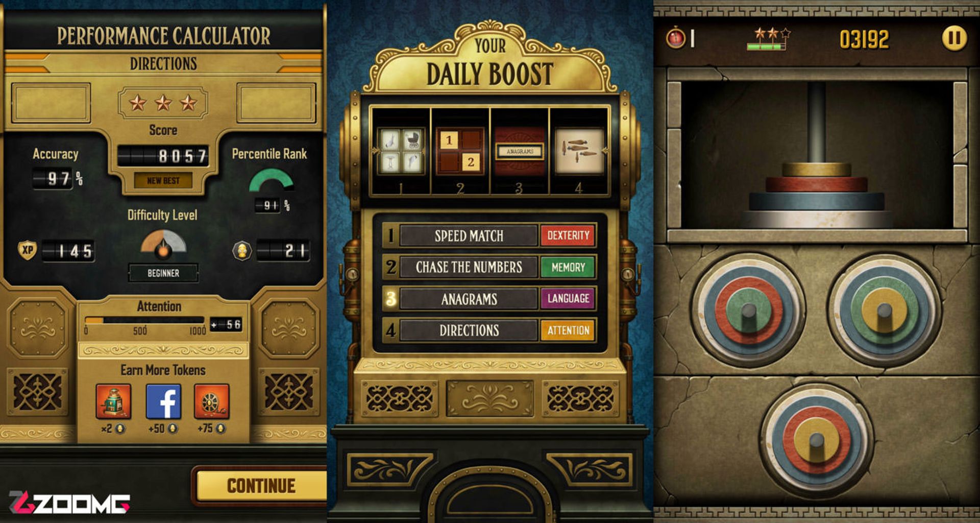 A Clockwork brain training  ZoomG