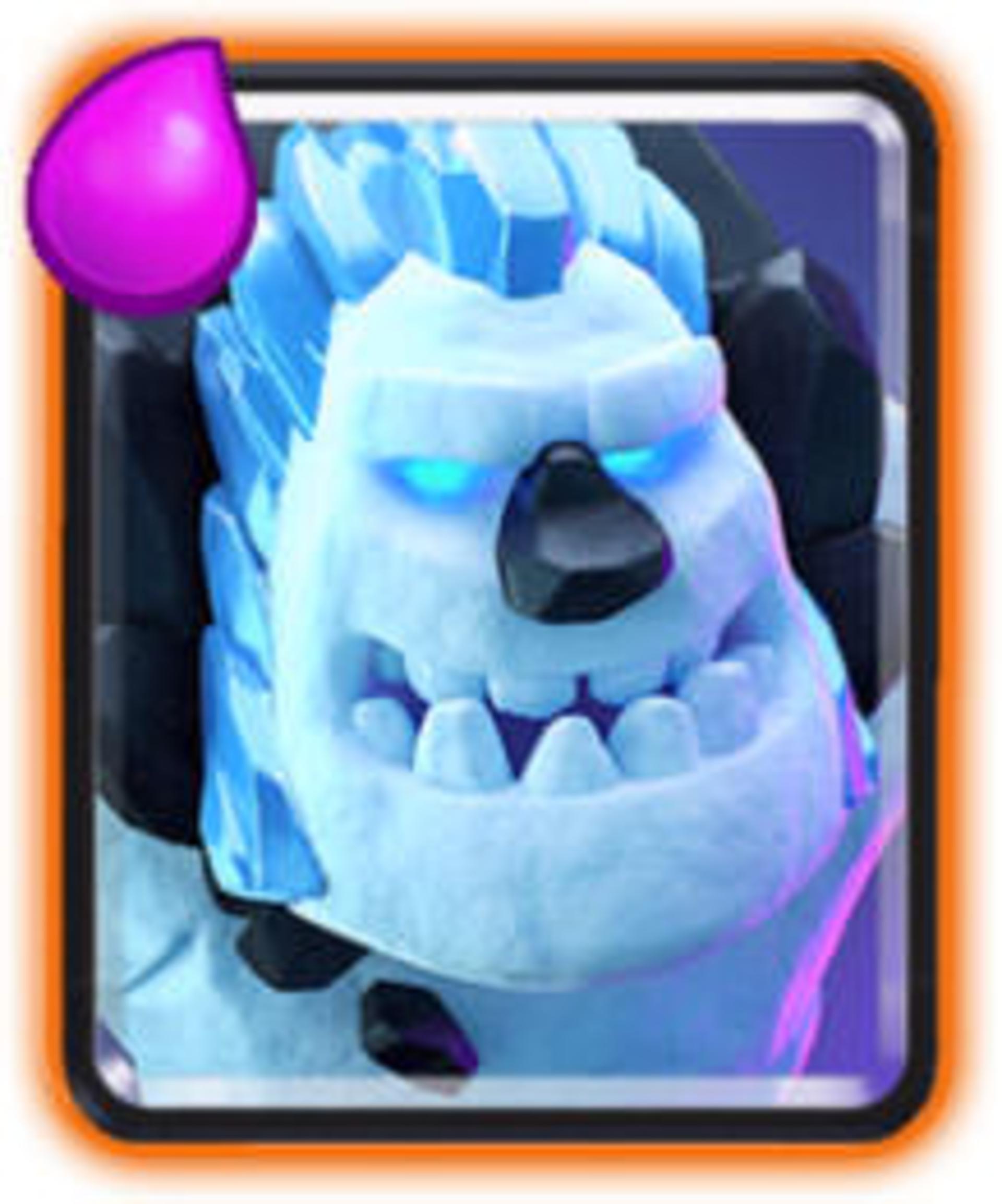 Clash Royale  ice golem
