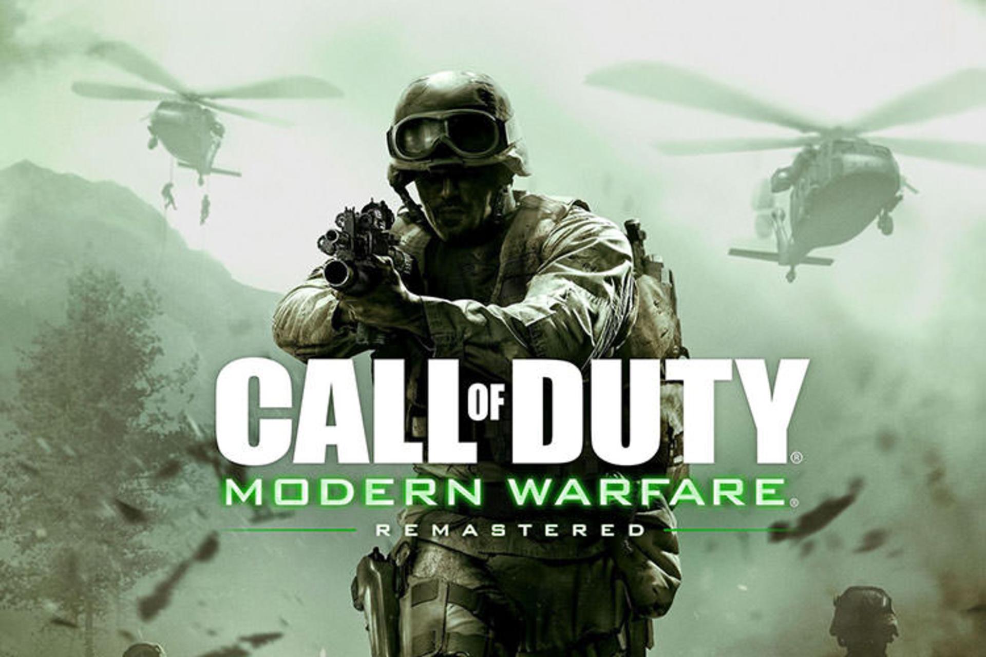 Modern Warfare remastered