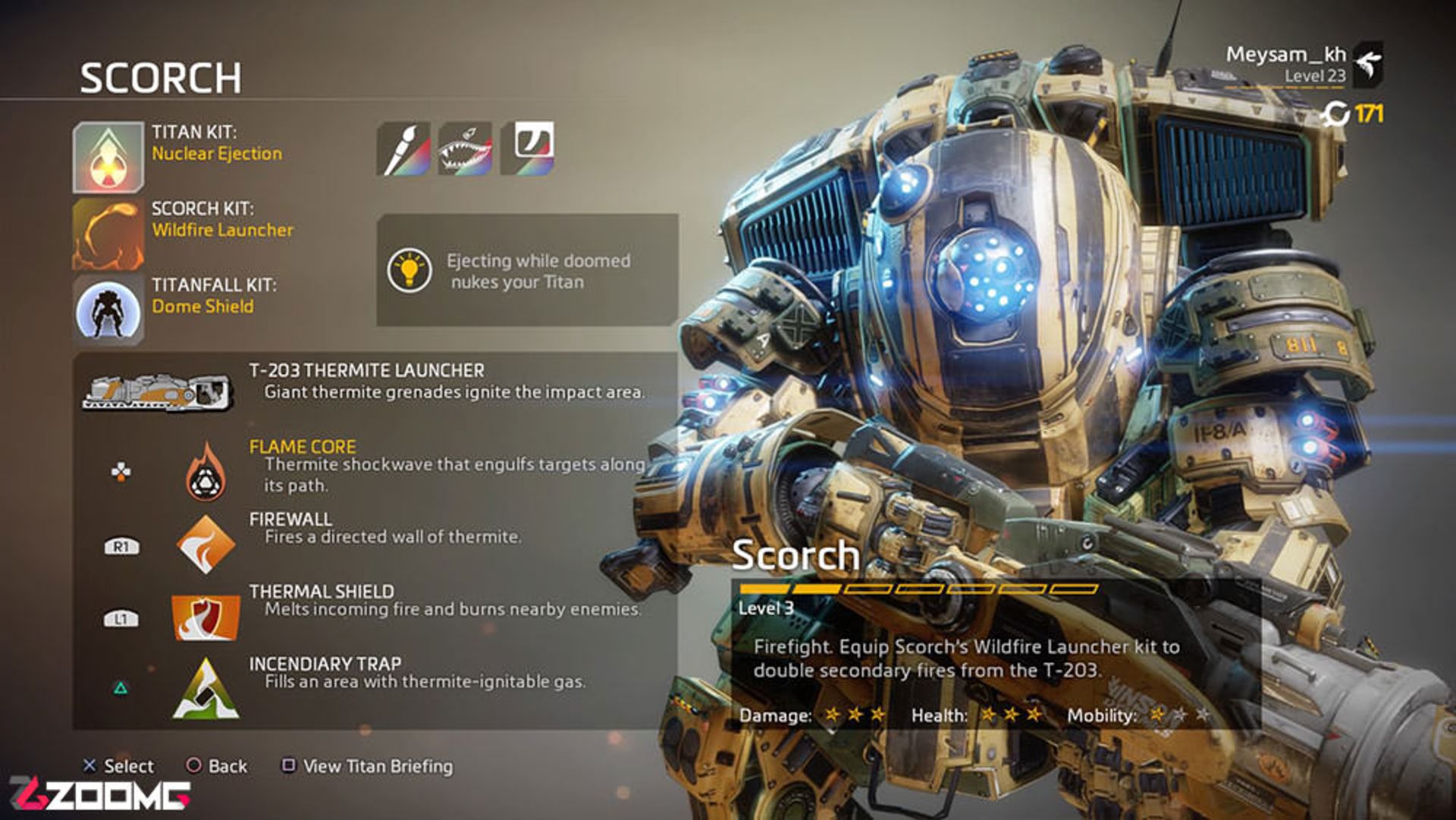 Titanfall 2 Guide Scorch