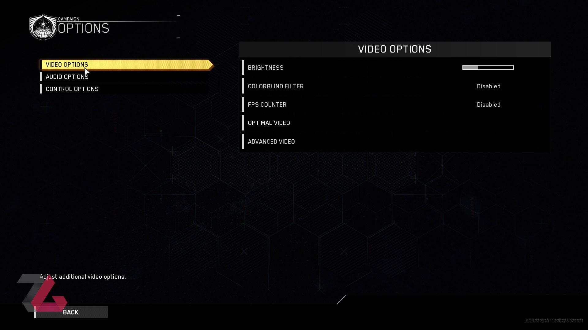 تنظیمات گرافیکی بازی Infinite Warfare