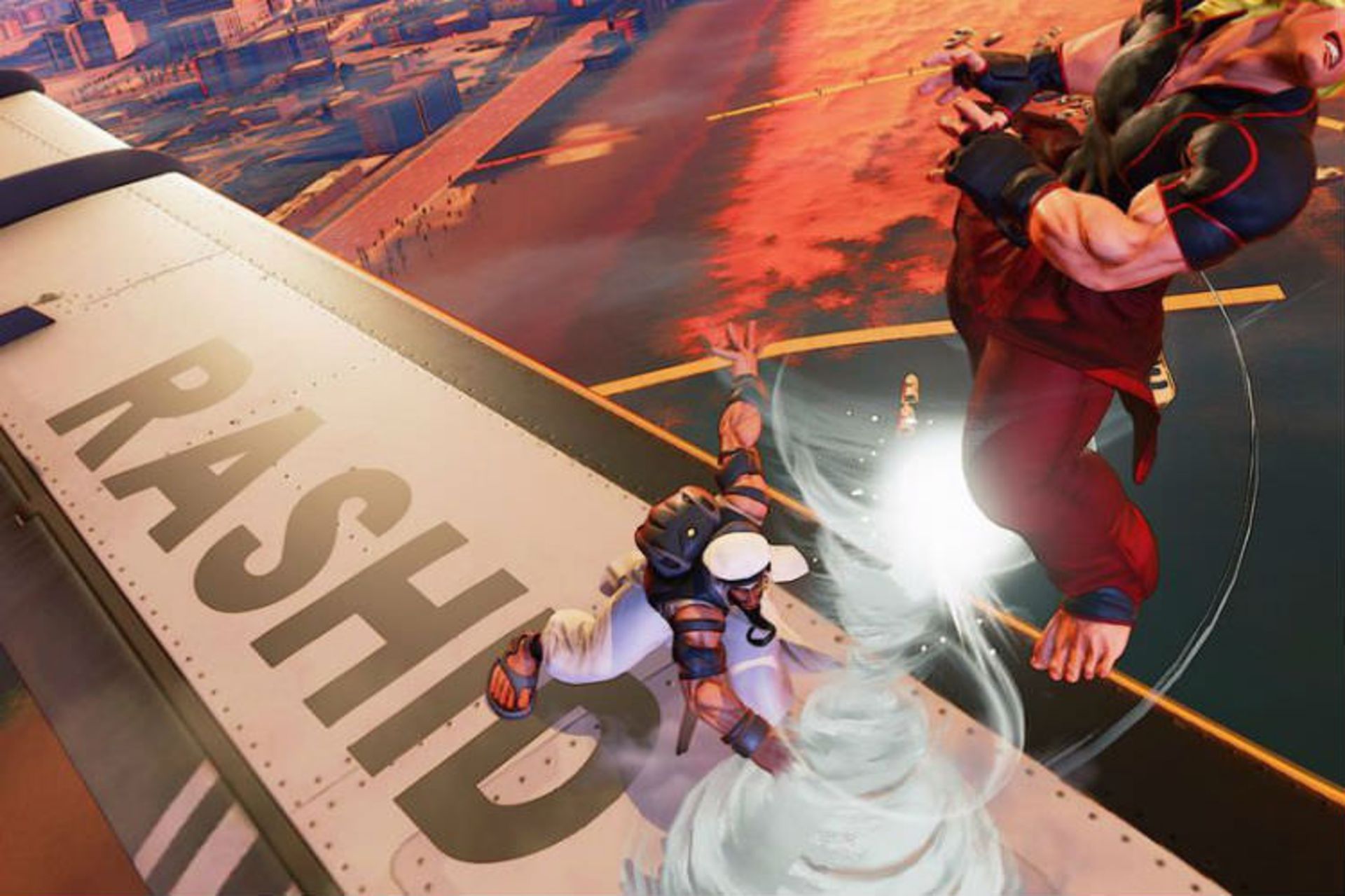 The Skies of Honor Street Fighter V