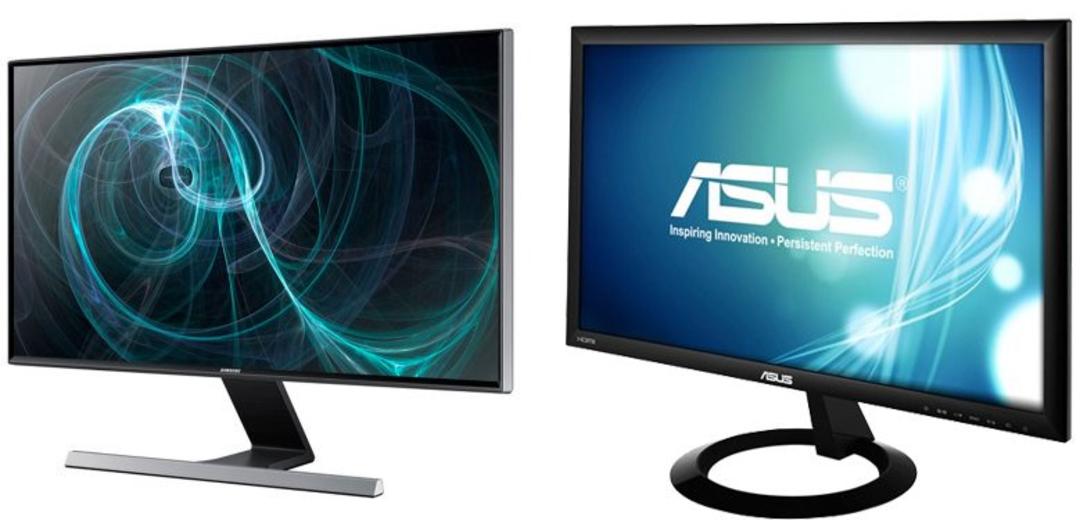 SAMSUNG and ASUS Monitor