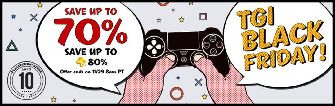 Black Friday Sales Playstation Store