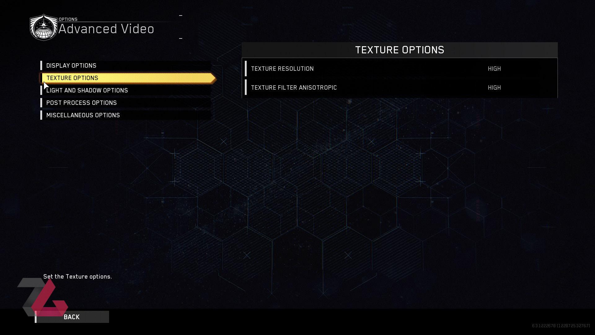 تنظیمات گرافیکی بازی Infinite Warfare