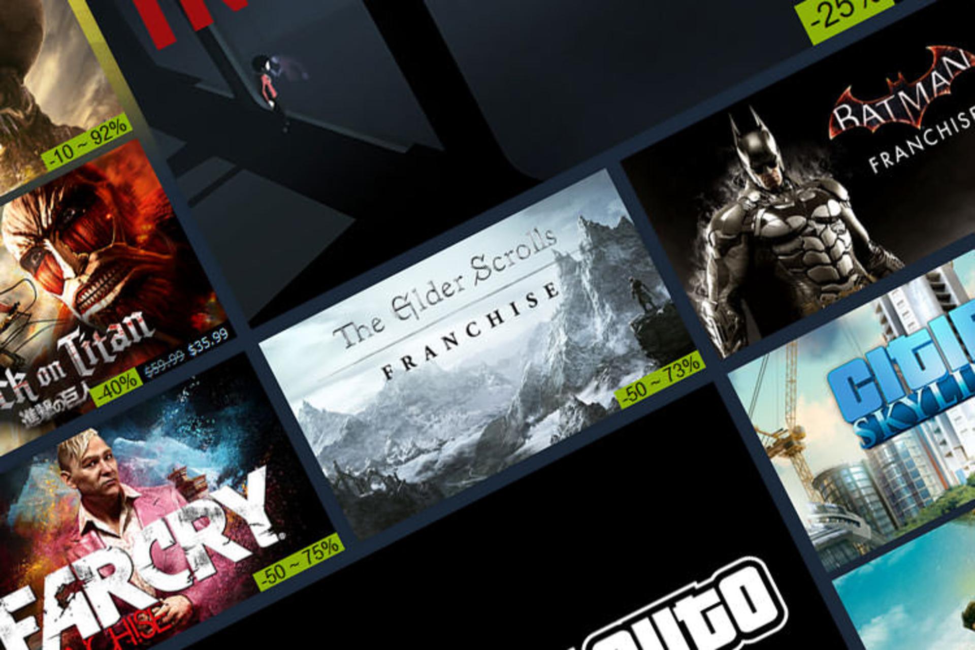 Steam Balck Friday Autumn Sales