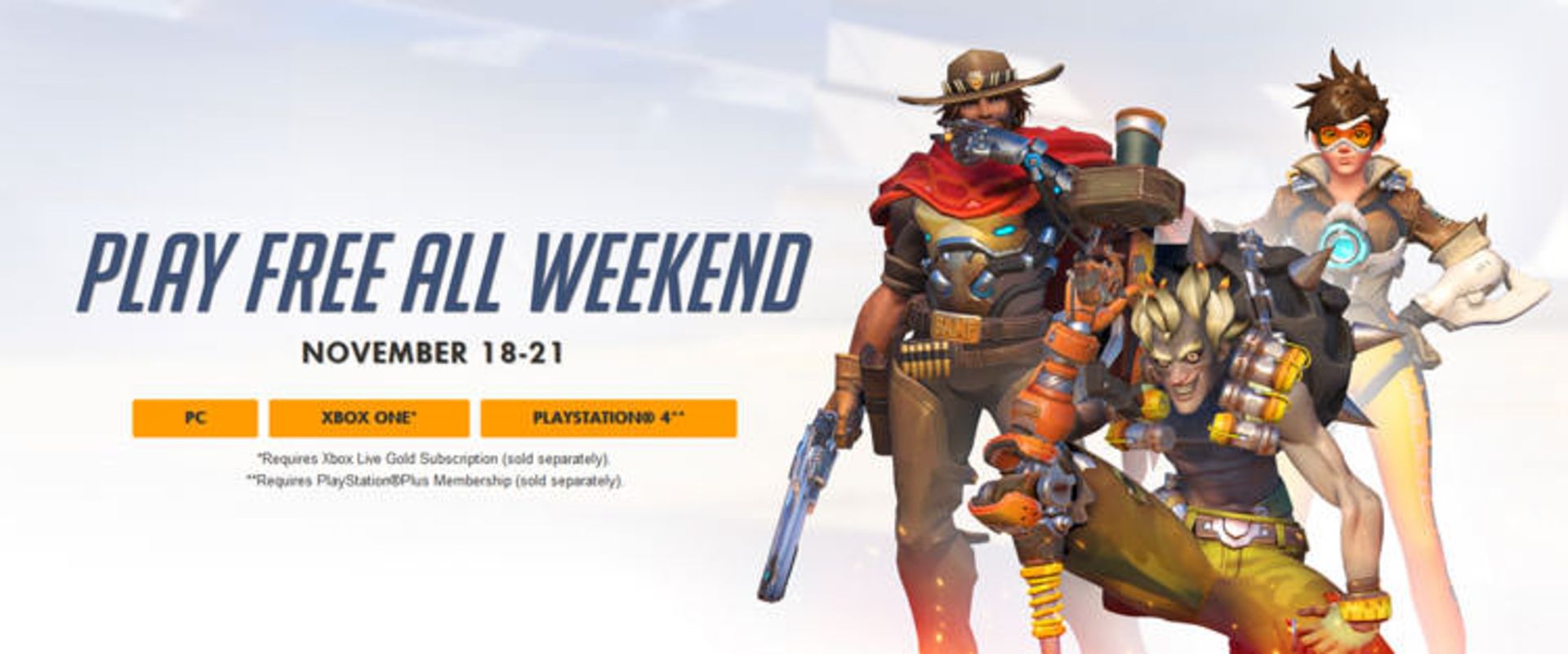 Overwatch Free Weekend