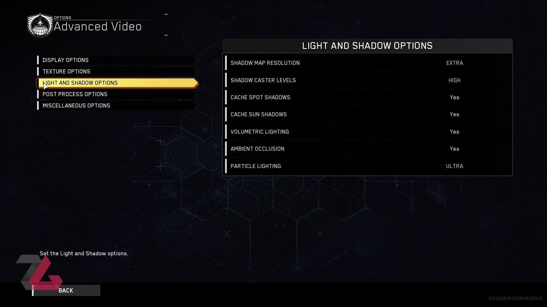 تنظیمات گرافیکی بازی Infinite Warfare