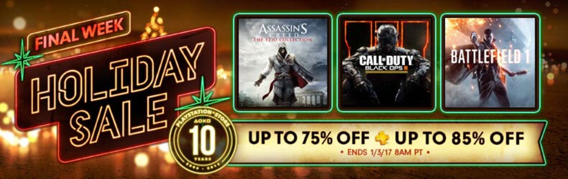 US Playstation Store Holiday Week 4