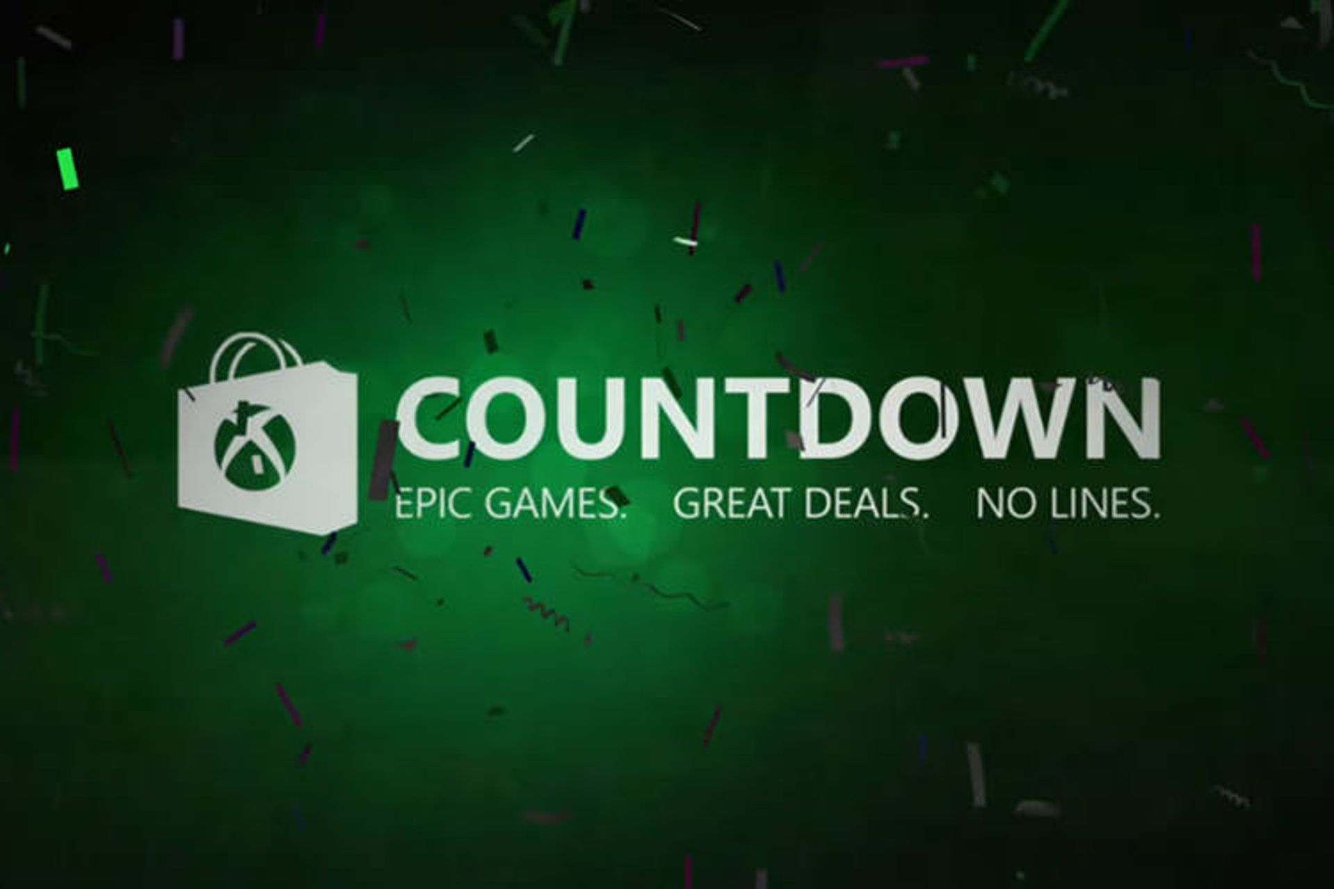 CountDown Sale Xbox Live 2016