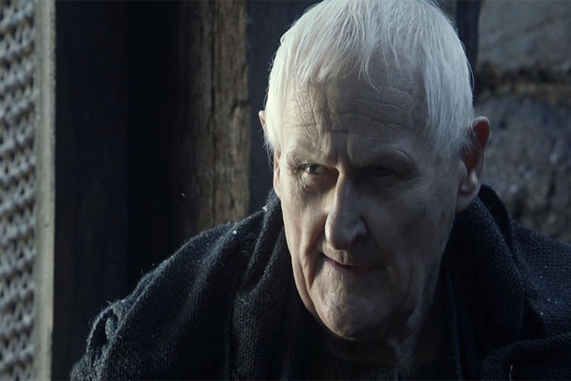 Peter Vaughan as Maester Aemon Targaryen in HBO's Game of Thrones