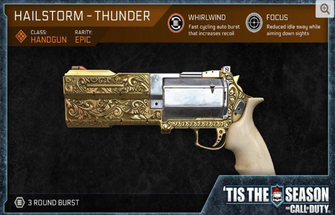 Hailstorm pistol