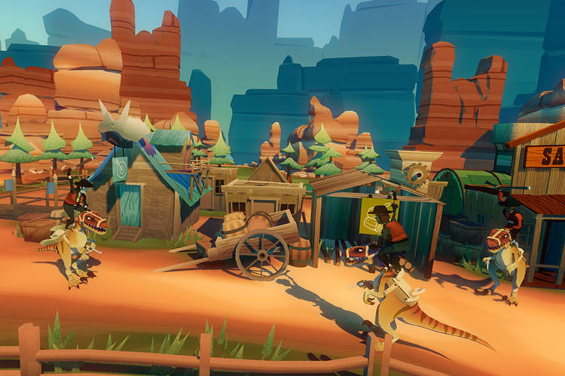 Dino Frontier Playstation VR Game