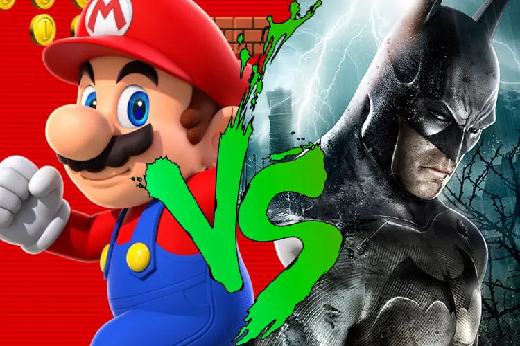mario vs batman