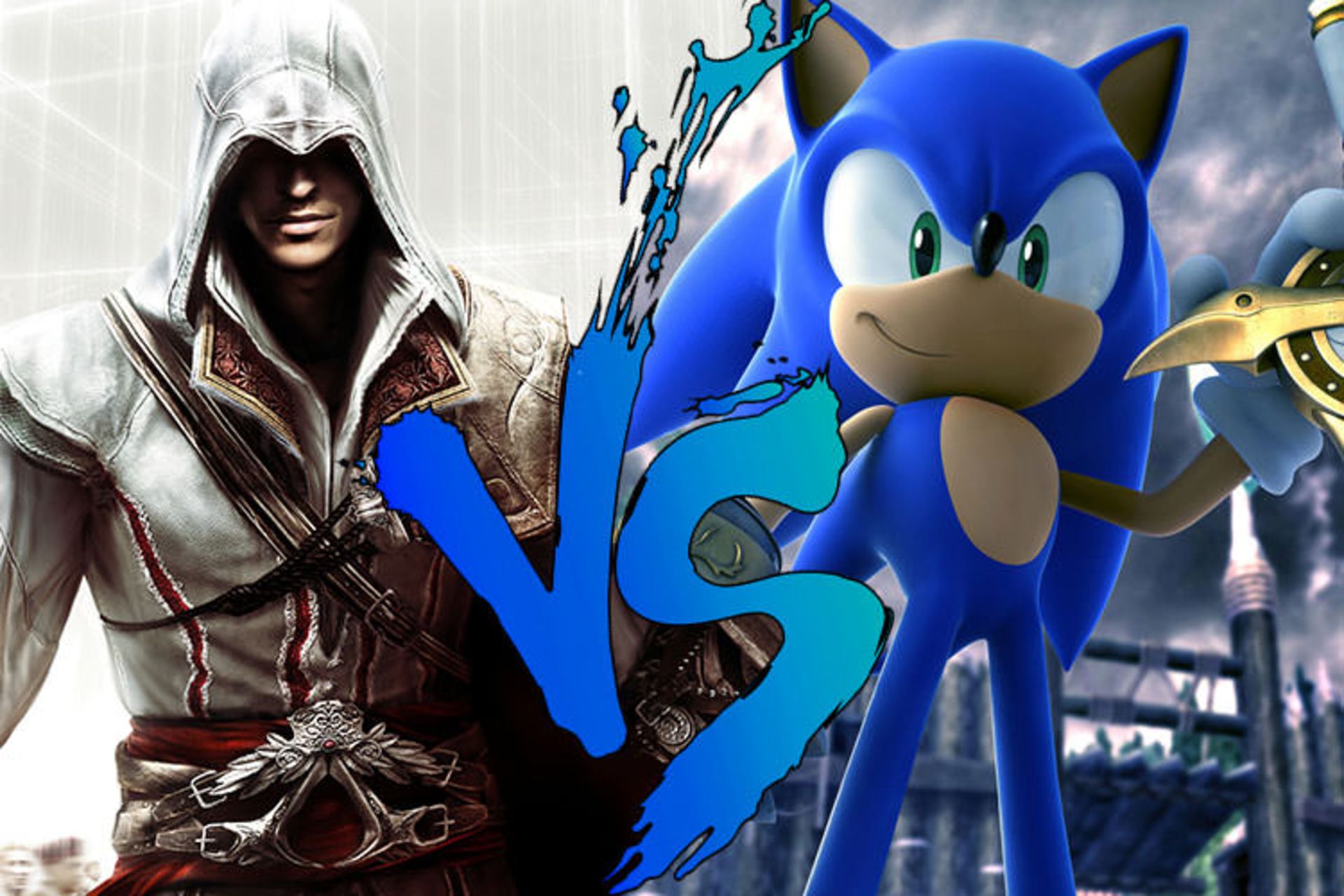 sonic vs ezio