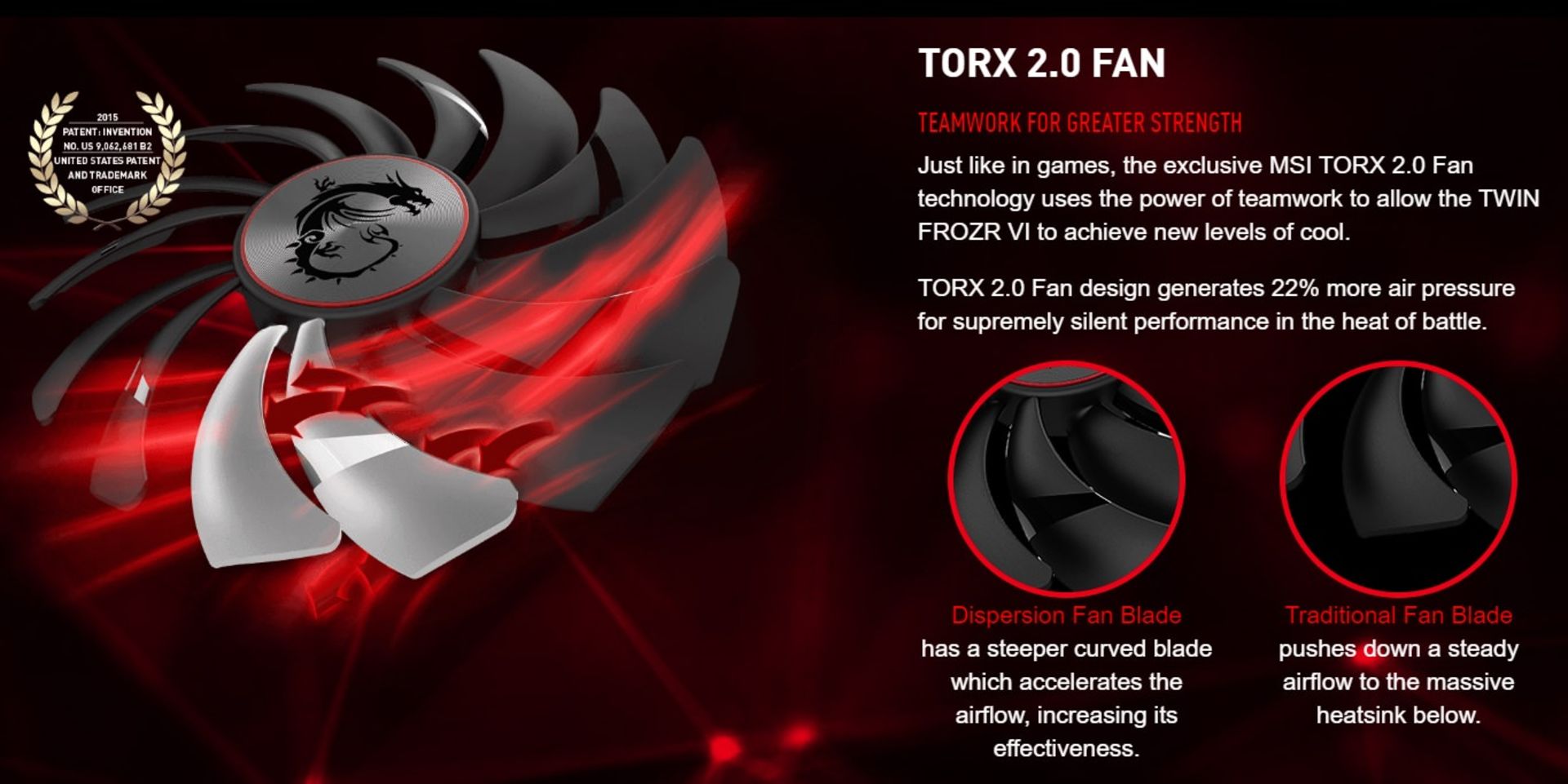 MSI TORX 2.0 FAN